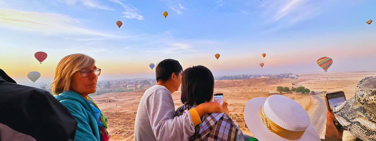 Hot Air Balloon Ride over The Nile